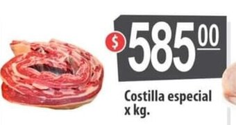 Autoservicio Capo Costilla especial x kg oferta