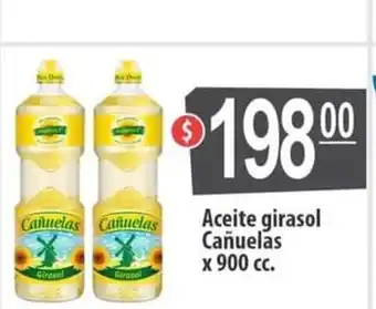 Autoservicio Capo Aceite girasol Cañuelas x 900 cc oferta