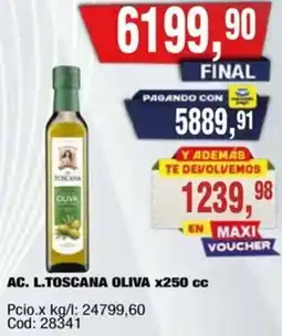 Maxiconsumo L.toscana ac. oliva oferta