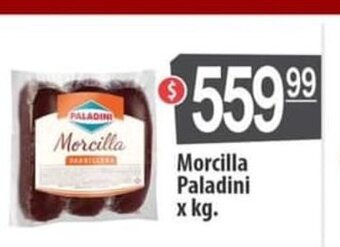 Autoservicio Capo Morcilla Paladini x kg oferta