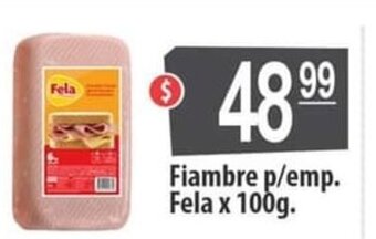 Autoservicio Capo Fela Fiambre p/emp. x 100g oferta