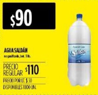 Supermercados Vea Agua Saldán 3lts oferta
