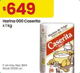 Changomas Caserita harina 000 oferta