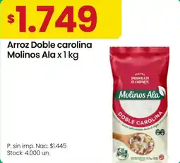 Changomas Molinos Ala arroz doble carolina oferta