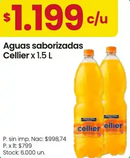 Changomas Cellier aguas saborizadas oferta