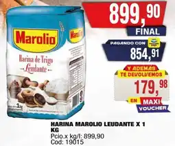 Maxiconsumo Marolio harina leudante oferta
