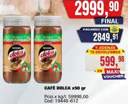 Maxiconsumo Nescafé café dolca oferta
