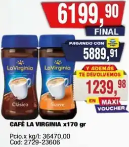 Maxiconsumo La virginia café oferta
