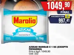 Maxiconsumo Marolio azucar oferta