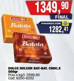 Maxiconsumo Dulcor dulce bat-bat. choc. oferta