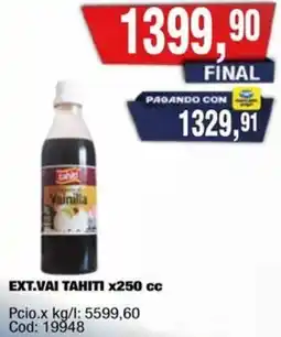 Maxiconsumo Ext.vai tahiti oferta