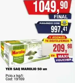 Maxiconsumo Marolio yer saq oferta