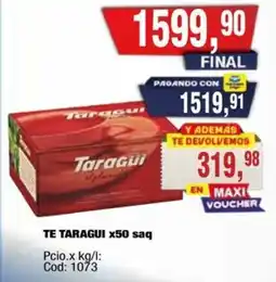 Maxiconsumo Taragui te oferta