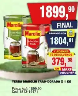 Maxiconsumo Marolio yerba oferta