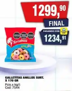 Maxiconsumo Anillos galletitas oferta