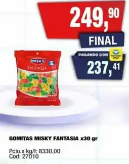 Maxiconsumo Fantasia gomitas misky oferta
