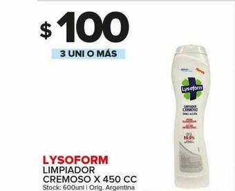 Carrefour Maxi Lysoform Limpiador Cremoso oferta