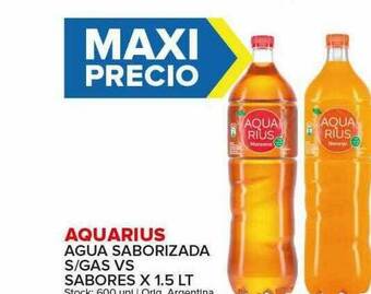 Carrefour Maxi Aquarius Agua Saborizada S Gas Vs Sabores oferta