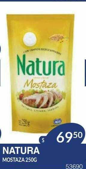 Masivos Natura Mostaza oferta