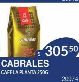 Masivos Cabrales Cafe La Planta oferta