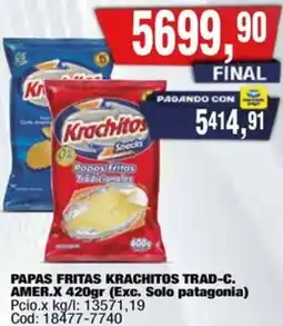 Maxiconsumo Krachitos papas fritas trad-c. amer. oferta