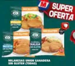 Maxiconsumo Union milanesas ganadera sin gluten oferta