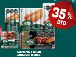 Maxiconsumo Salchichas union ganadera oferta