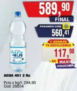 Maxiconsumo 401 agua oferta