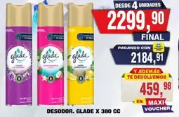 Maxiconsumo Glade desodor. oferta