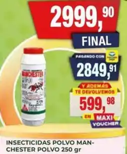 Maxiconsumo Chester insecticidas polvo man polvo oferta