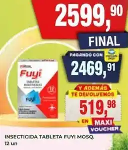 Maxiconsumo Fuyi insecticida tableta mosq oferta
