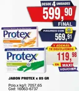 Maxiconsumo Protex jabon oferta
