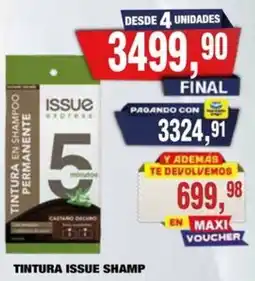 Maxiconsumo Issue tintura shamp oferta