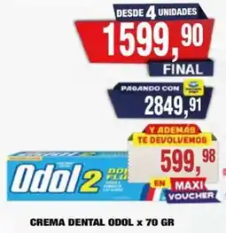 Maxiconsumo Odol crema dental oferta