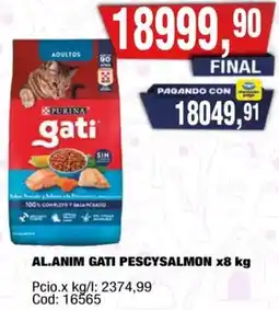 Maxiconsumo Purina gati al.anim pescysalmon oferta