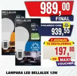 Maxiconsumo Bellalux lampara led oferta