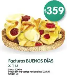Supermercados Buenos Días Buenos días facturas oferta