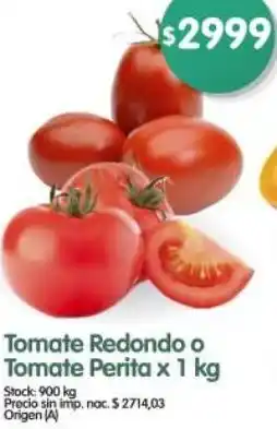 Supermercados Buenos Días Tomate redondo o tomate perita oferta