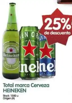 Supermercados Buenos Días Heineken total marca cerveza oferta