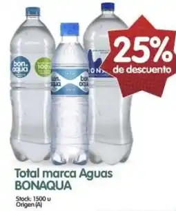 Supermercados Buenos Días Bonaqua total marca aguas oferta
