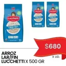 Autoservicio Capo Lucchetti arroz lar/fin oferta