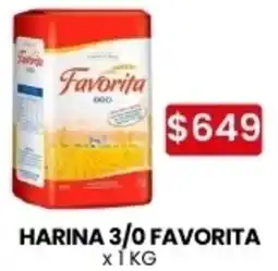 Autoservicio Capo Favorita harina 3/0 oferta