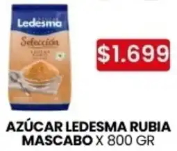 Autoservicio Capo Ledesma azúcar rubia mascabo oferta