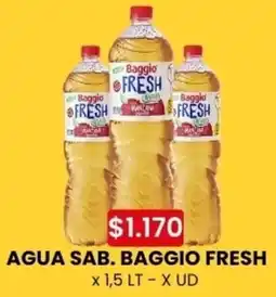Autoservicio Capo Sab. baggio fresh agua oferta