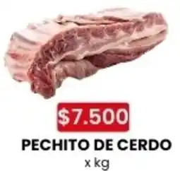 Autoservicio Capo Pechito de cerdo oferta