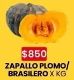 Autoservicio Capo Zapallo plomo/ brasilero oferta