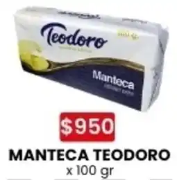 Autoservicio Capo Teodoro manteca oferta