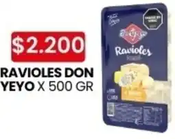 Autoservicio Capo Ravioles don yeyo oferta
