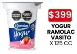 Autoservicio Capo Ramolac vasito yogur oferta