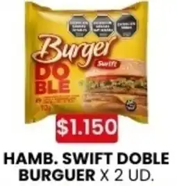 Autoservicio Capo Swift hamb. doble burguer oferta
